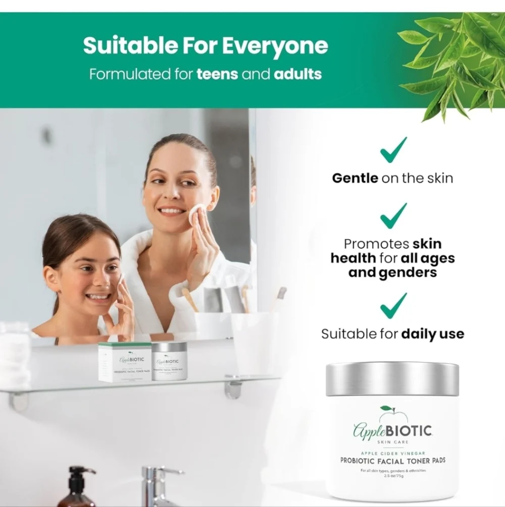 Facial Toner Pads with Aloe